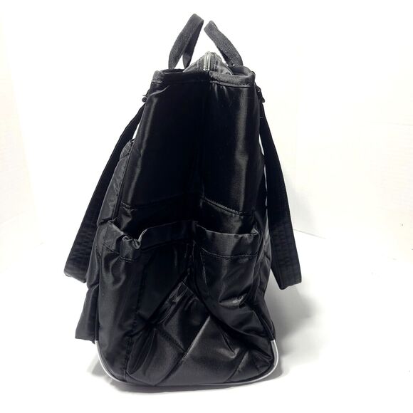 Lug Cabby Tote Black RFID Front Pocket Trolley Sleeve Zip Magnetic Closure - Picture 5 of 9